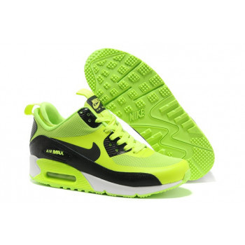 Nike Air Max 90 Shoes Mid No Sew Sneakerboots Ns Green