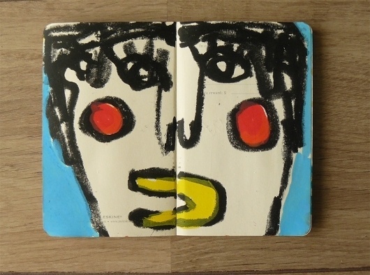 Sketchbook Artworks by Ygor Marotta I Art Sponge #ygor #sketchbook #colorful #marotta #face