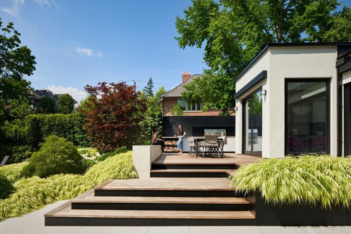 dining terrace by Amantea Architects