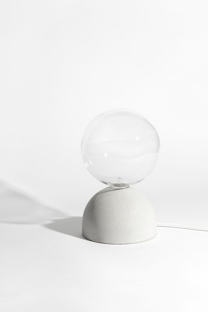 Cast Lights – Minimalissimo #minimalism #concrete #lamp #lighting #design