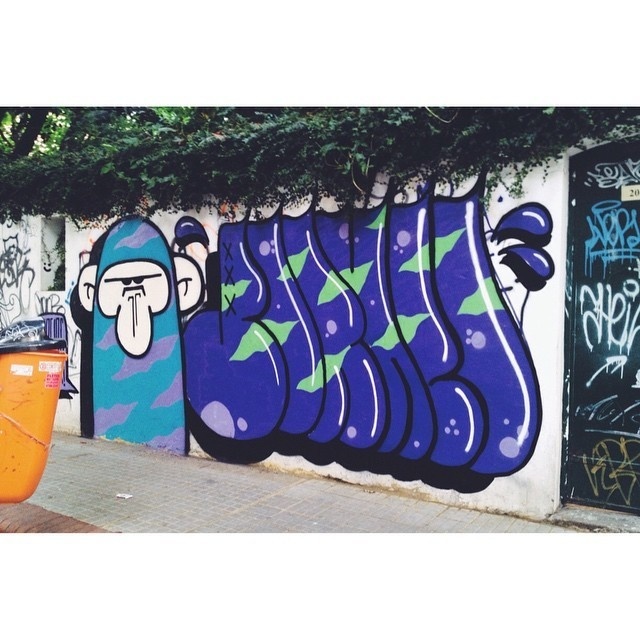 borneo and mojo #streetart #graffiti #borneo #street #mojo