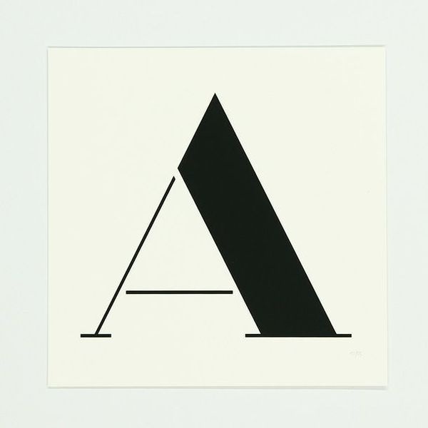A Screen Print #type #font #typography