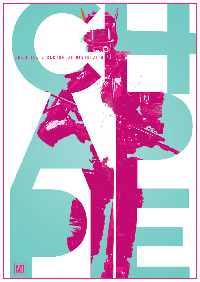 Poster design for Chappie