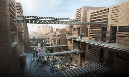 Haptic Architects: Mountain Eco Resort #architecture