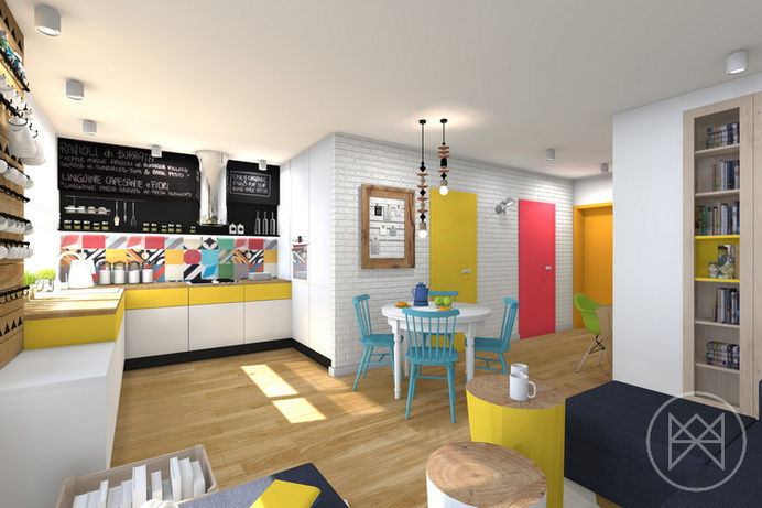 Pastel colours and freshness in this apartment in Jaworzno - www.homeworlddesign. com (5) #interior #inspiration #design #omg #home #ideas #poland #apartment #funny