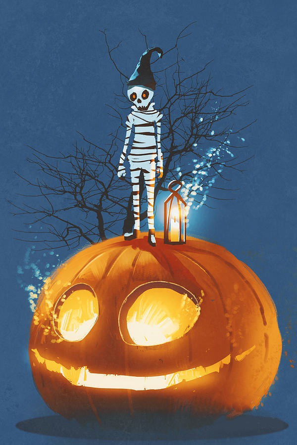 beginner easy halloween paintings & paint by numbers #painting