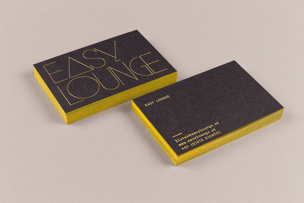 Easy Lounge | MOOI design #edge #coloring #business #card #print