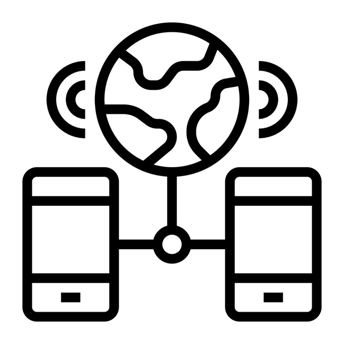 See more icon inspiration related to internet, Tools and utensils, earth globe, internet connection, electronics, mobile phone, worldwide, smartphone, networking, world, cellphone and mobile on Flaticon.