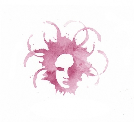 Medusa Wines Logo #medusa #head #wine #stain #logo #organic