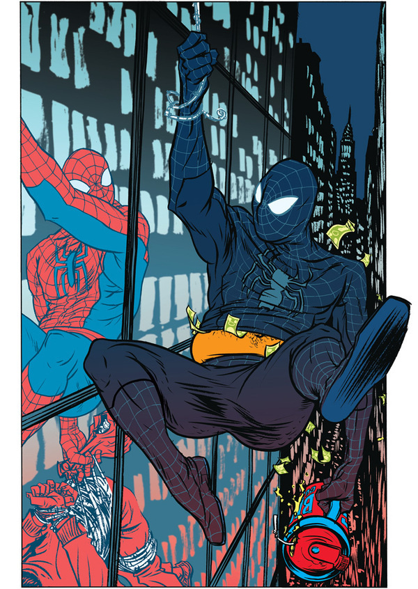 Spider Man Comic Style Geek Art By Nathan Fox