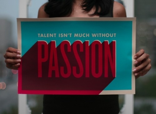 Typeverything.com Passion poster by Shyama... - Typeverything #type #passion