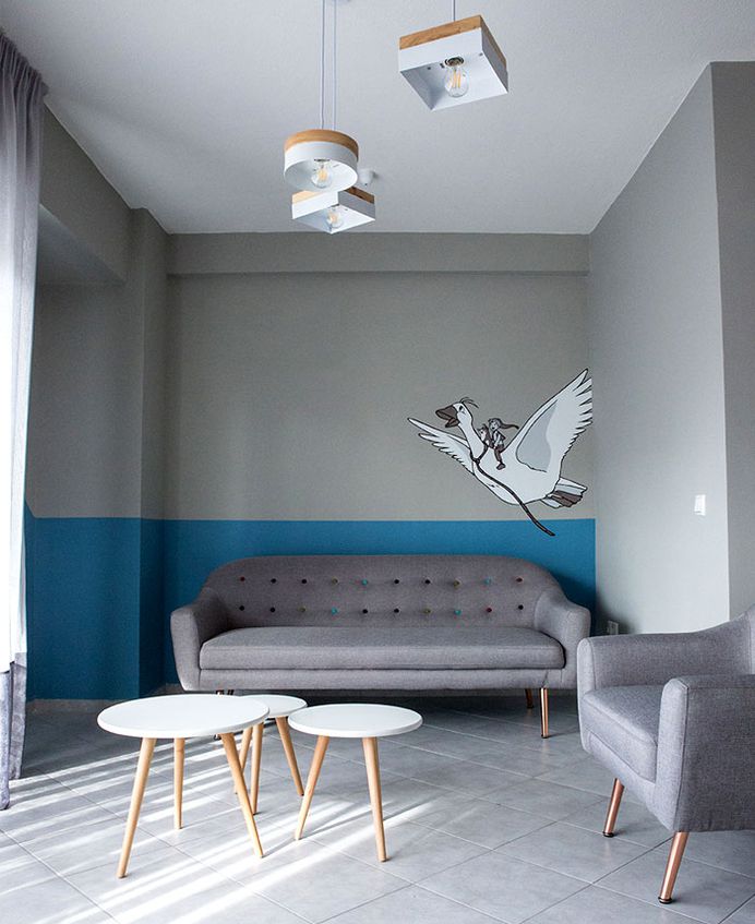 Square Design Interiors Decorated Doctor's Office Based on Scandinavian Aesthetics - InteriorZine