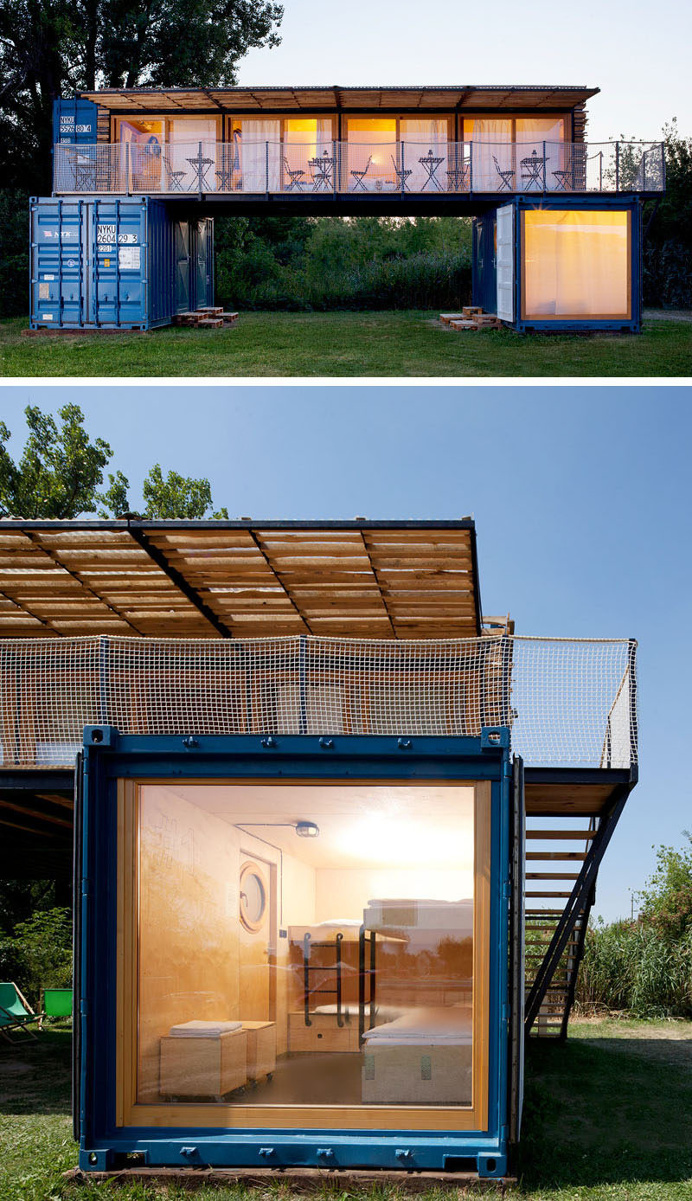 This Small Hotel In The Czech Republic Is Made From Shipping Containers