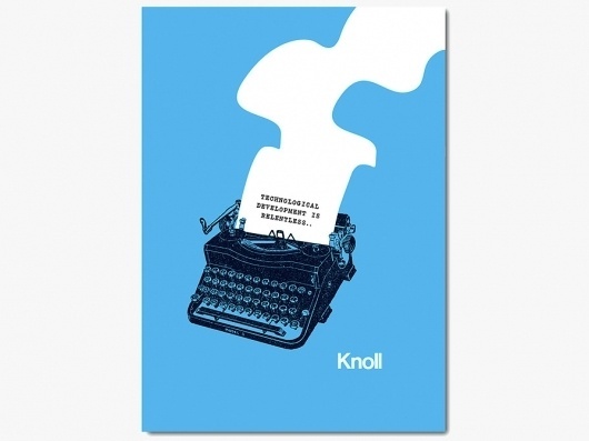 NB: Knoll Communications #posters #knoll #nbstudio