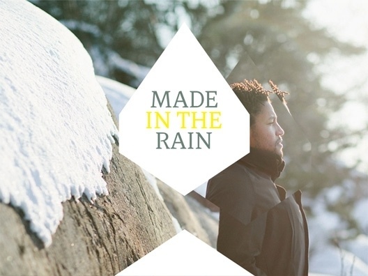 Made in the Rain | Katachi Magazine #ipad #magazine #typography