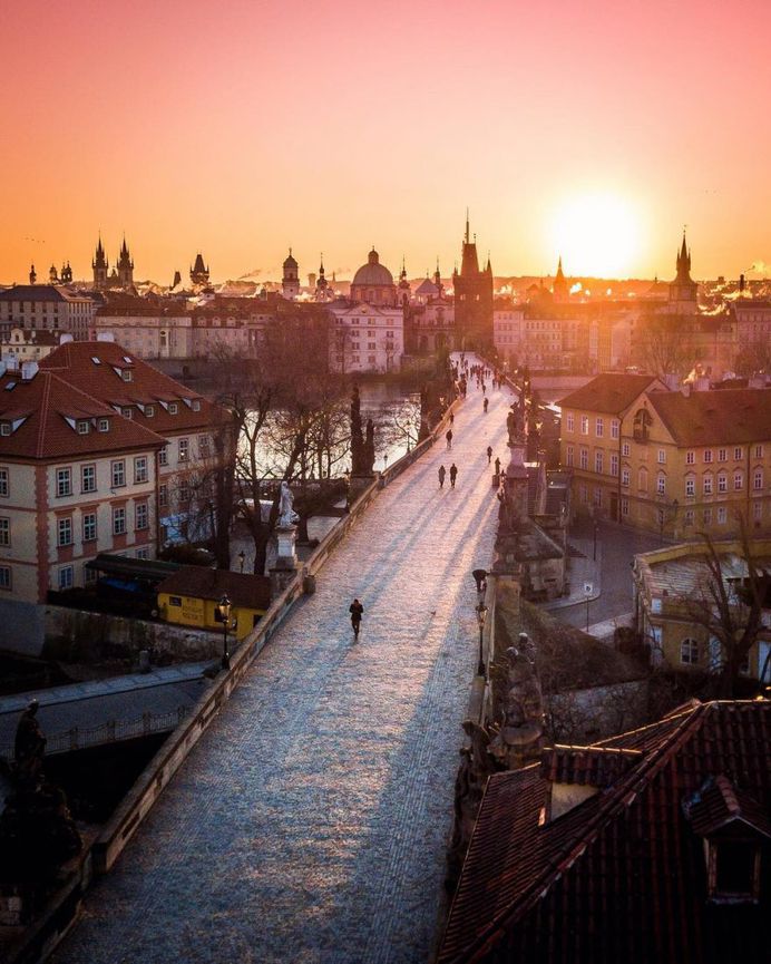 Prague From Above: Travel Drone Photography by Alan Brutenic
