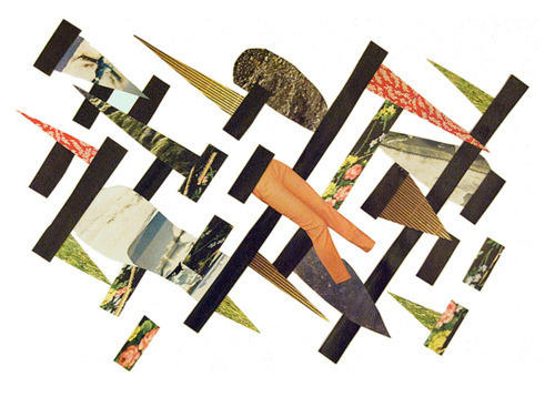 I recently contributed this piece to a rad little collaborative collage project called Muxel. #collage