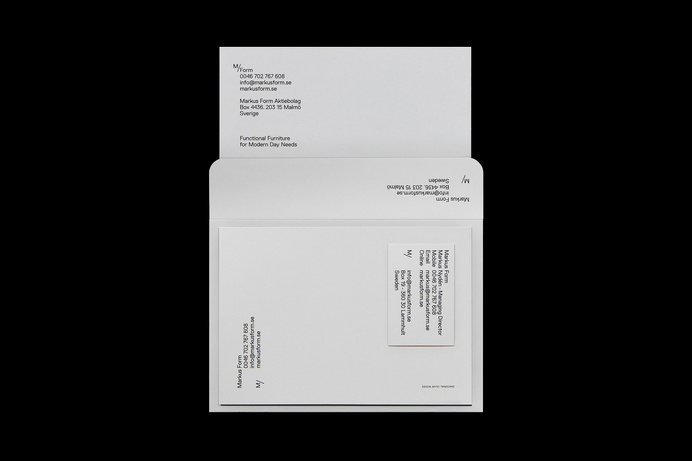 Markus Formby Lundgren+Lindqvist #identity #minimalism #typography