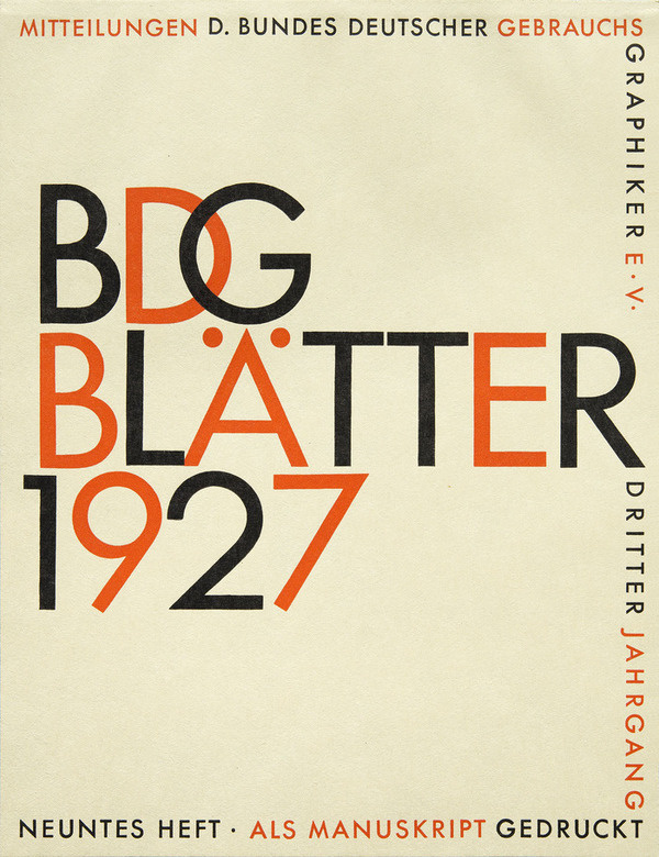 Paul Renner, from the first specimen of Futura #type #typography