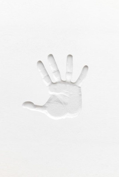 white hand