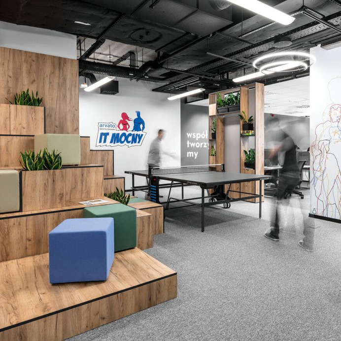 IT Mocny Office Space by ZONA Architekci in Poznań, Poland 8