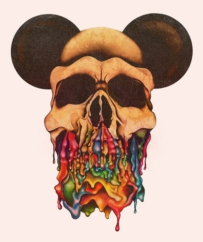 Buamai - All sizes | Mickey Bleeds Rainbows | #illustration