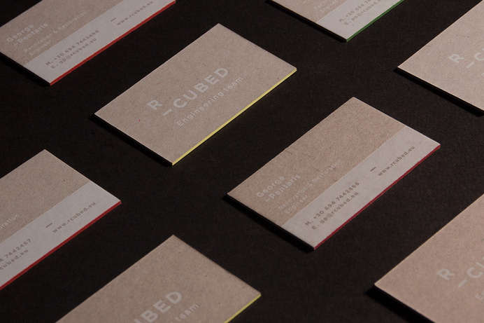 R-CUBED business cards https://www.behance.net/gallery/26157155/R-CUBED-Engineering-Team #restoration #business #construction #branding #r-cubed #contemporary #hot #industrial #photography #minimal #studio #stationery #cards #foil