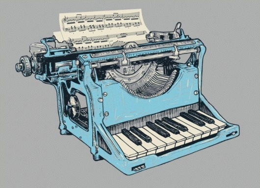 zoom.gif (GIF Image, 640 × 464 pixels) #music #keys #typewriter #keyboard