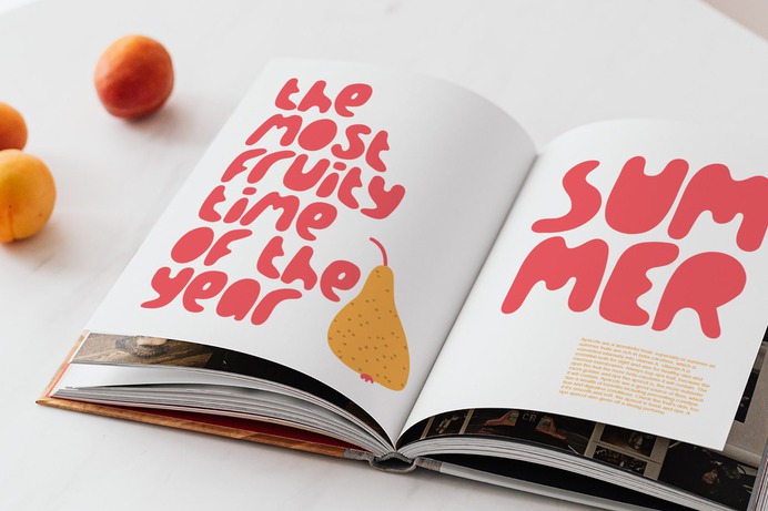 Spilled Ink is a handwritten typeface designed to complement illustrations. Inspired by the idea of spilled ink that spreads and fills the shape of letters. Therefore, the symbols do not have sharp corners and looks smooth, soft and cute. Spilled Ink is intended for use in headlines, so lowercase have the same height as uppercase, allowing them to be used as alternates. Make your stories fabulous with Spilled Ink!