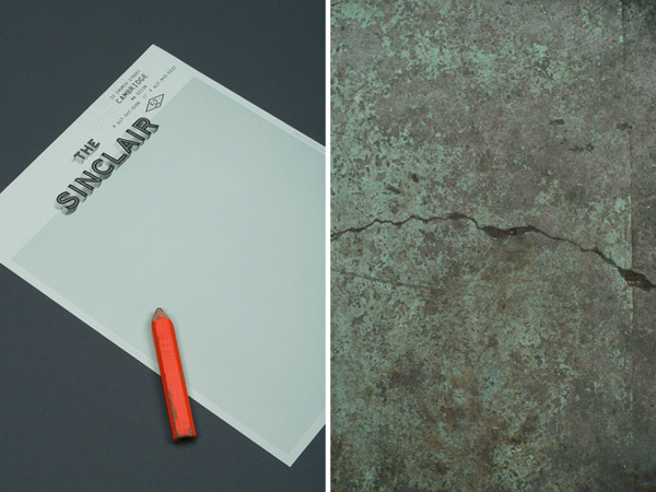 The Sinclair on Behance #collateral #restaurant