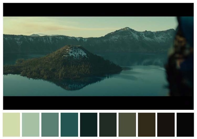 Tweeter Posts Color Palettes from Popular Movie Scenes
