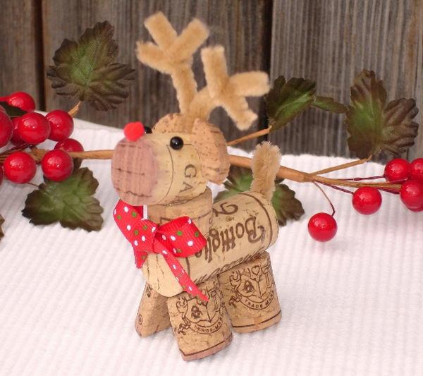 Homemade Wine Cork Crafts #cork #diy #wine