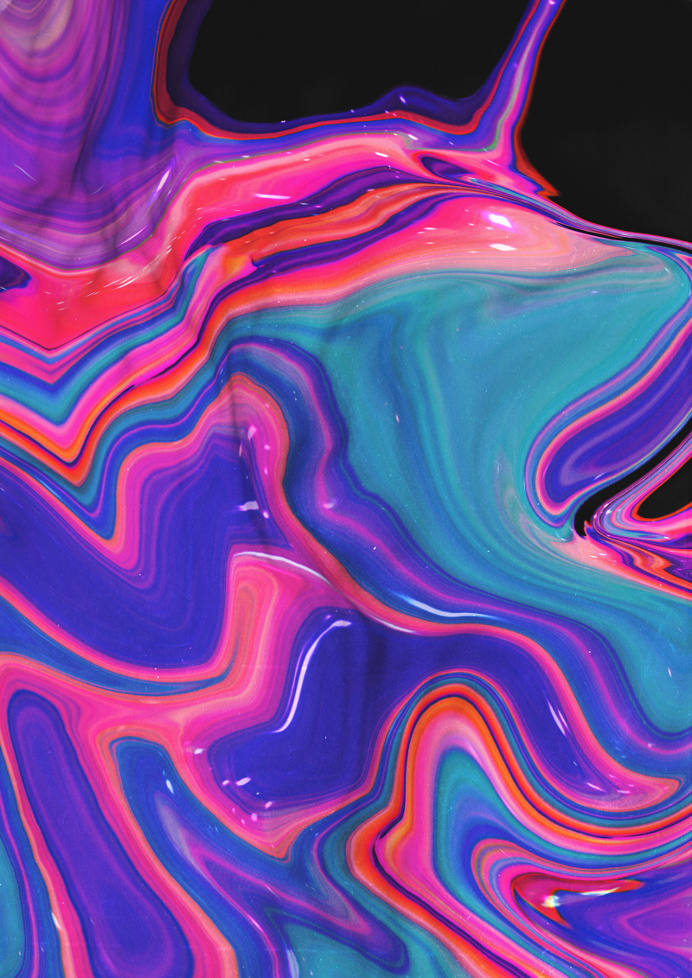 Lava by Quentin Deronzier #lava #artwork #melting #flow