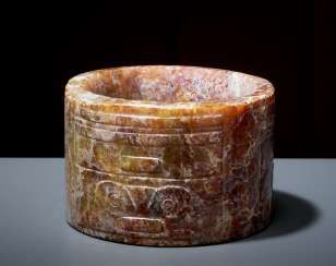RARE BANGLE WITH GODS FACES SHENMIAN