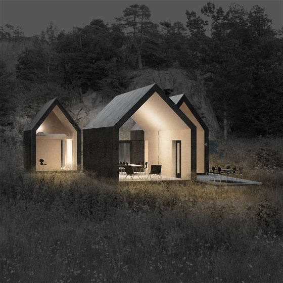 Herfell cabin by Reiulf Ramstad Architects