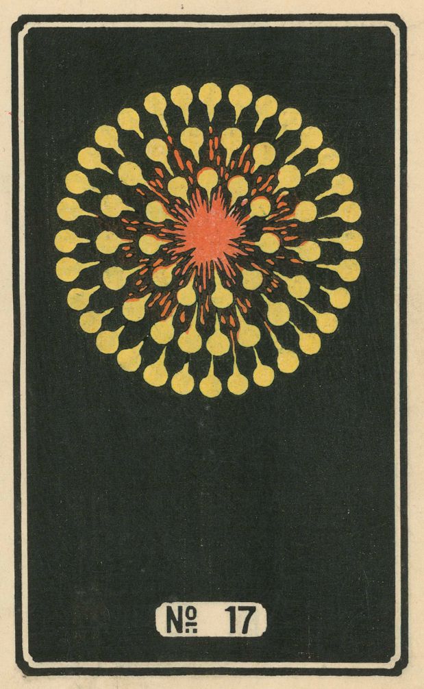 6 incredible catalogues from the Hirayama Fireworks company, early 1900s.