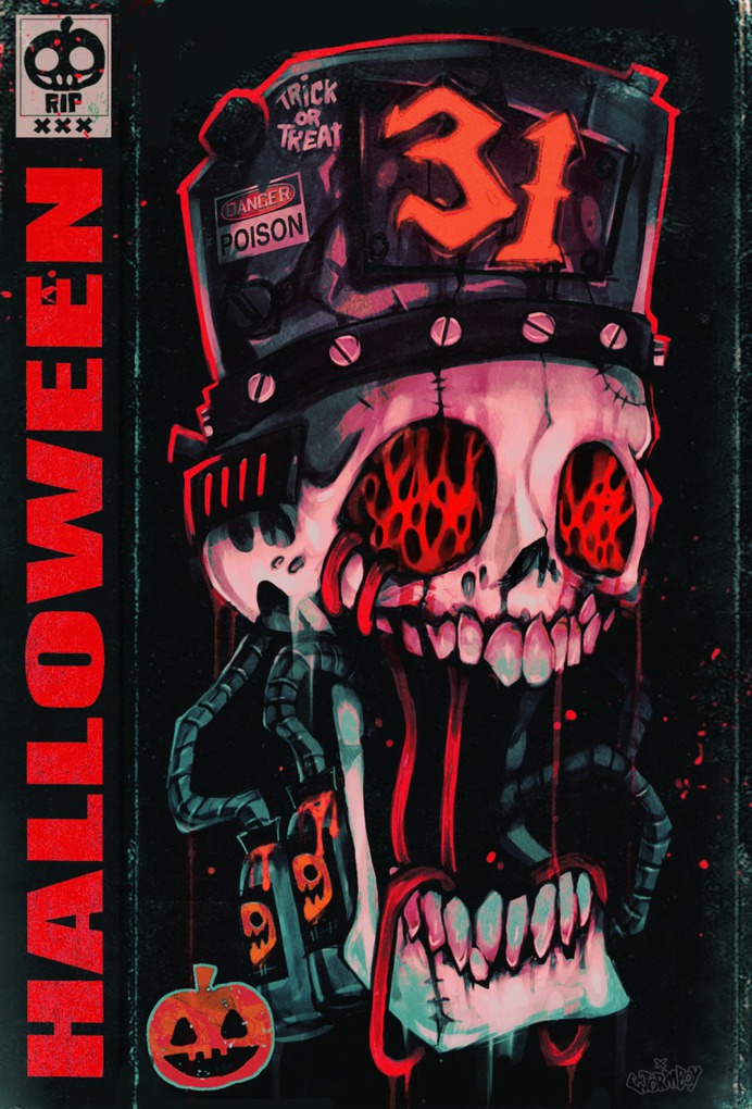 31 DAYS OF HALLOWEEN by WORMBOYx