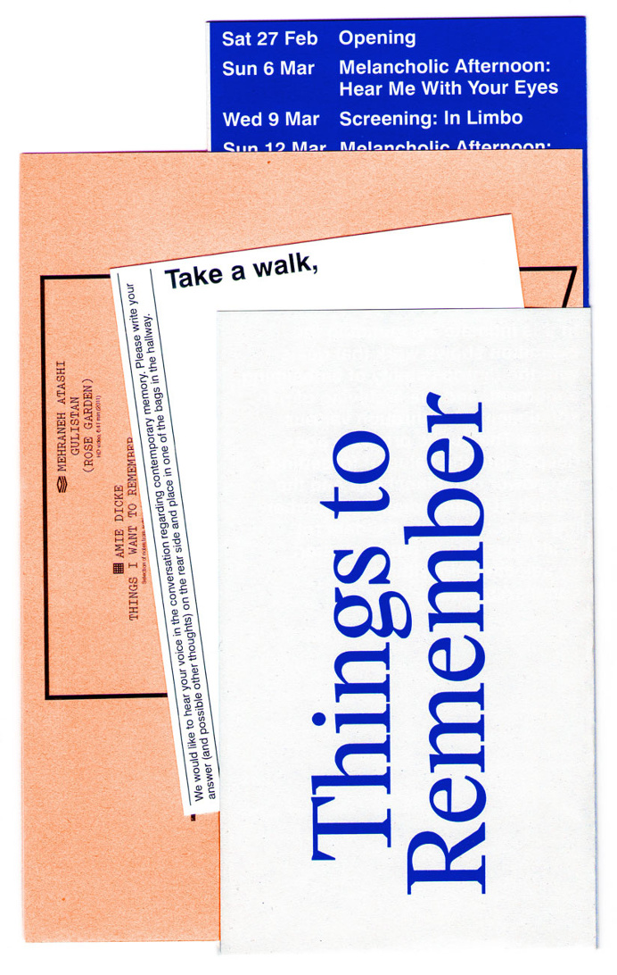 womenofgraphicdesign: " Dayna Casey (The Hague, Netherlands) Things to Remember (Page Not Found), 2016 Keep reading "