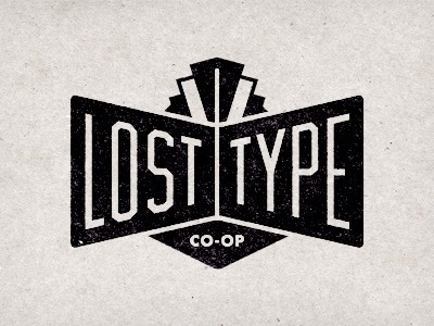 Dribbble - Lost Type Logo by Riley Cran #black #logo #type #lost #typography