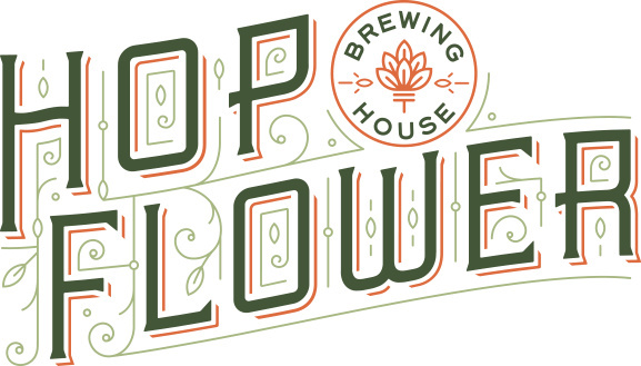 Hops, Flower, logo, design, hop flower, brewing, beer