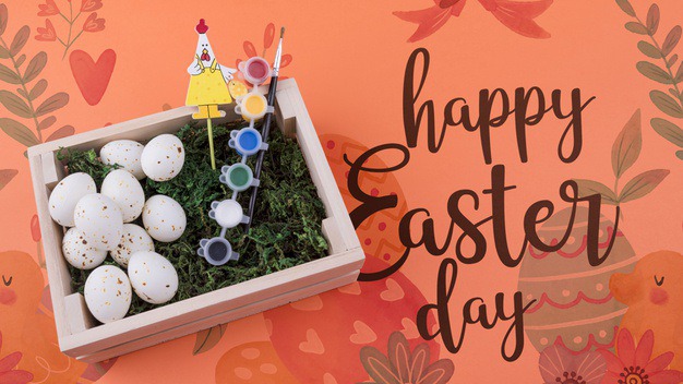 Happy easter day Free Psd. See more inspiration related to Flower, Mockup, Floral, Box, Paint, Typography, Brush, Chicken, Spring, Leaves, Celebration, Happy, Font, Holiday, Mock up, Easter, Plant, Drawing, Religion, Egg, Painting, Wooden, Lettering, Traditional, Test, Up, Happy easter, Day, Eggs, Hen, Cultural, Tradition, Wooden box, Mock, Seasonal and Paschal on Freepik.