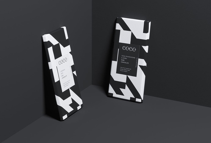COCO — The Art of Chocolate - Mindsparkle Mag Edinburgh-based COCO is very good at making chocolate. But they needed a clear brand position: their own unique space in a competitive industry. #logo #packaging #identity #branding #design #color #photography #graphic #design #gallery #blog #project #mindsparkle #mag #beautiful #portfolio #designer