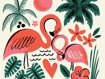 Flamingos, Brad Woodard