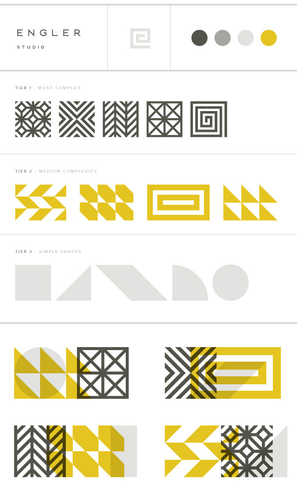 Eight Hour Day » Engler Studio Identity #elements #eighthourday #identity