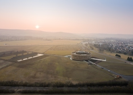 Dezeen » Blog Archive » Alésia Museum visitor's centreby Bernard Tschumi Architects #architecture