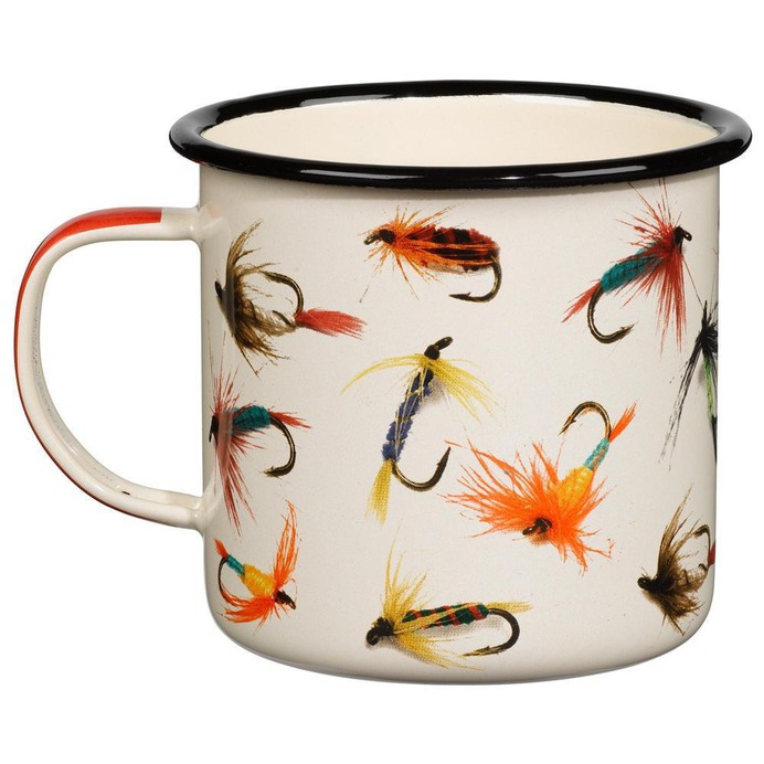 Gentlemen's Hardware Fly Fishing Enamel Mug – Wild + Wolf