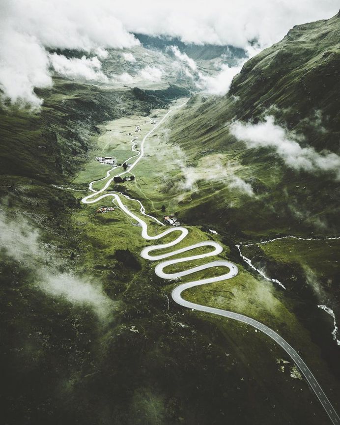 Fantastic Aerial Photos of Iceland and Switzerland by Federico Sette