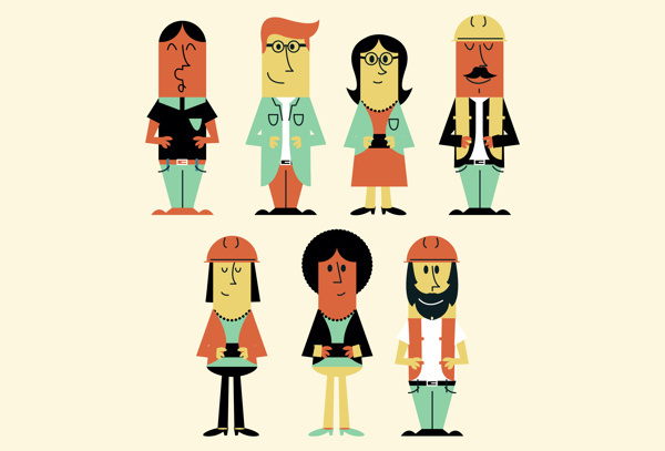 Infographic Character Illustrations #illustration #character