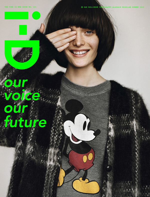Sam Rollinson by Alasdair McLellan for i D Magazine #cover