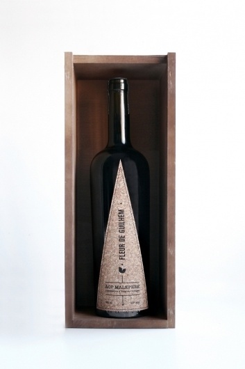 Fleur De Guilhem | Sublima Comunicación #sublima #packaging #cork #sustainability #label #wine #fleurdeguilhem #ecological